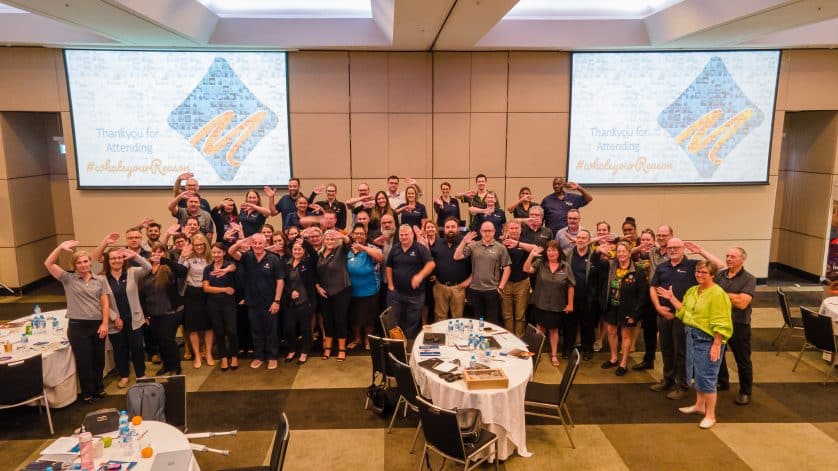 Leadership Conference drone shot