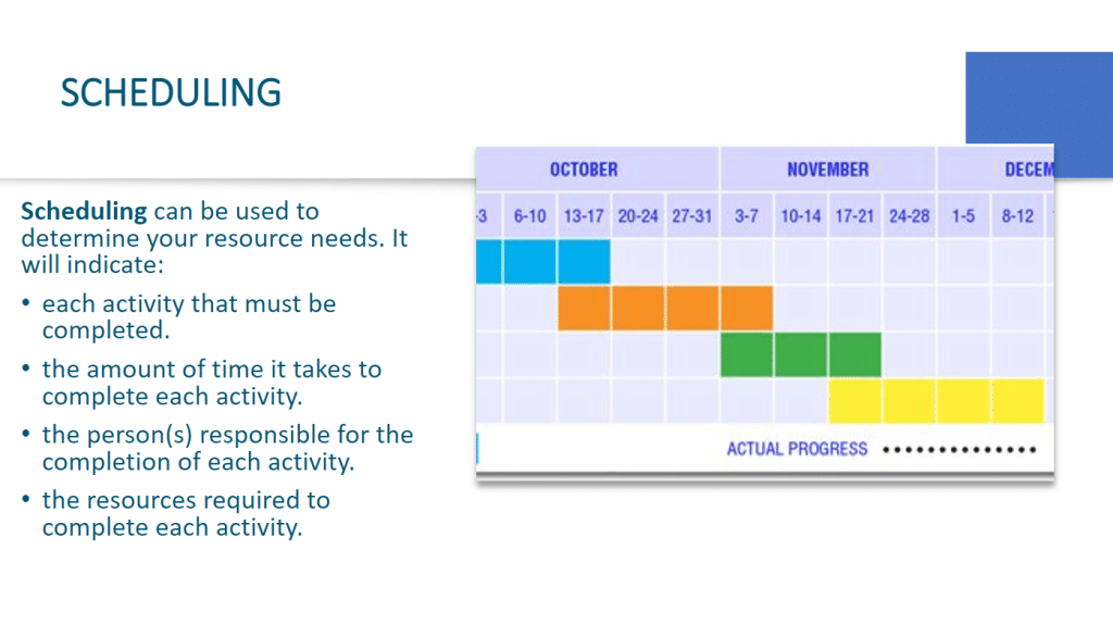 scheduling