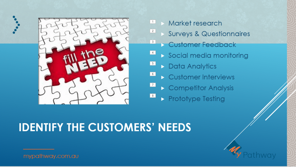customer needs