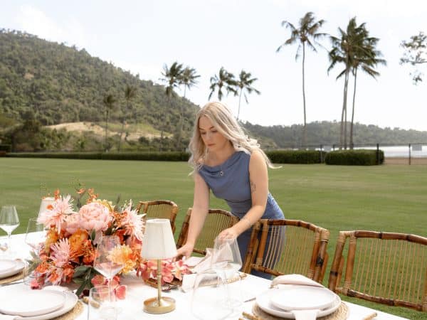 Weddings of the Whitsundays are quickly becoming known for the unique destination weddings Jade creates for couples, highlighting the beauty of the region.