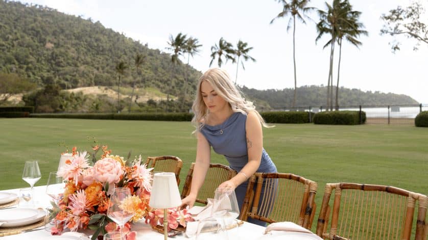 Weddings of the Whitsundays are quickly becoming known for the unique destination weddings Jade creates for couples, highlighting the beauty of the region.